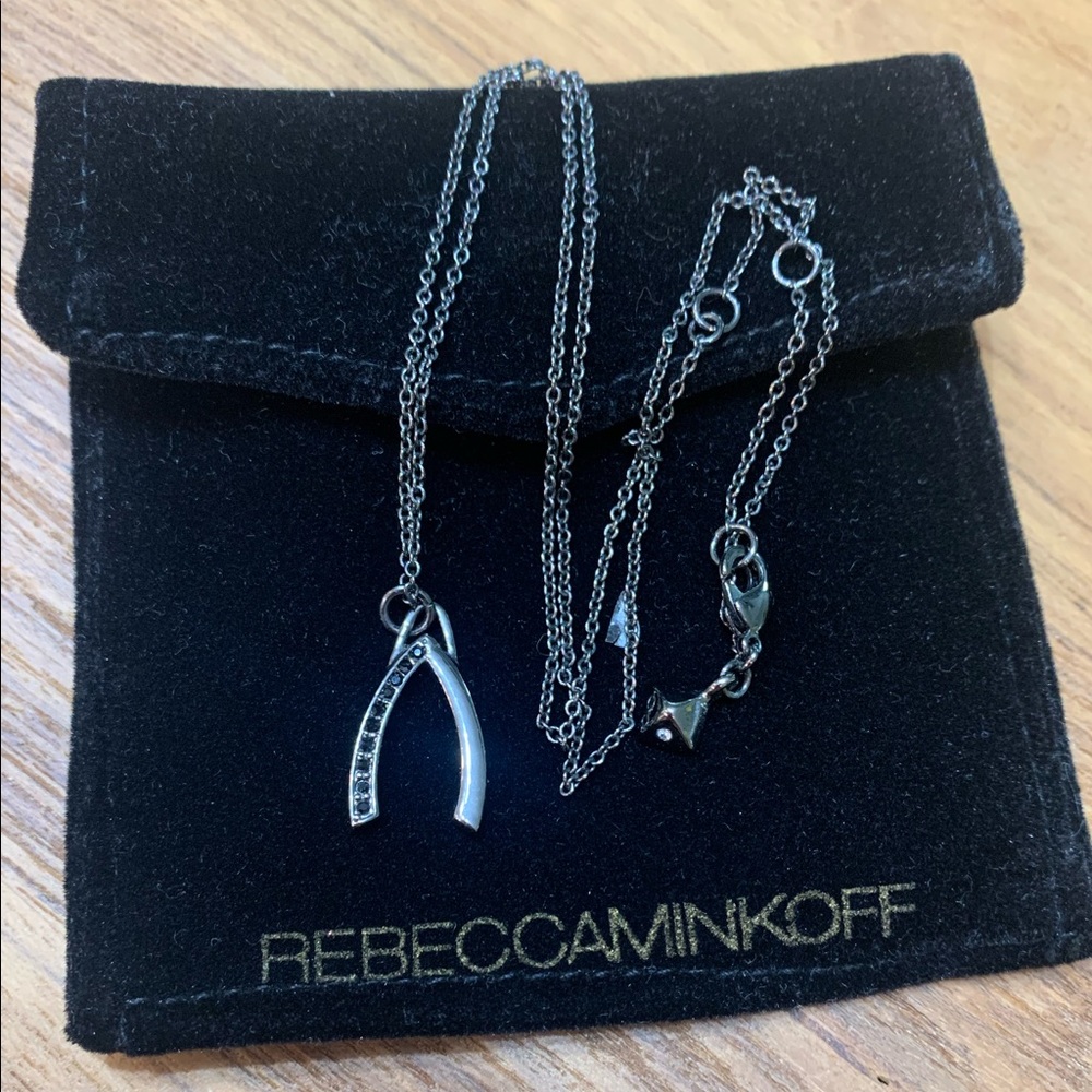 Rebecca Minkoff wishbone necklace